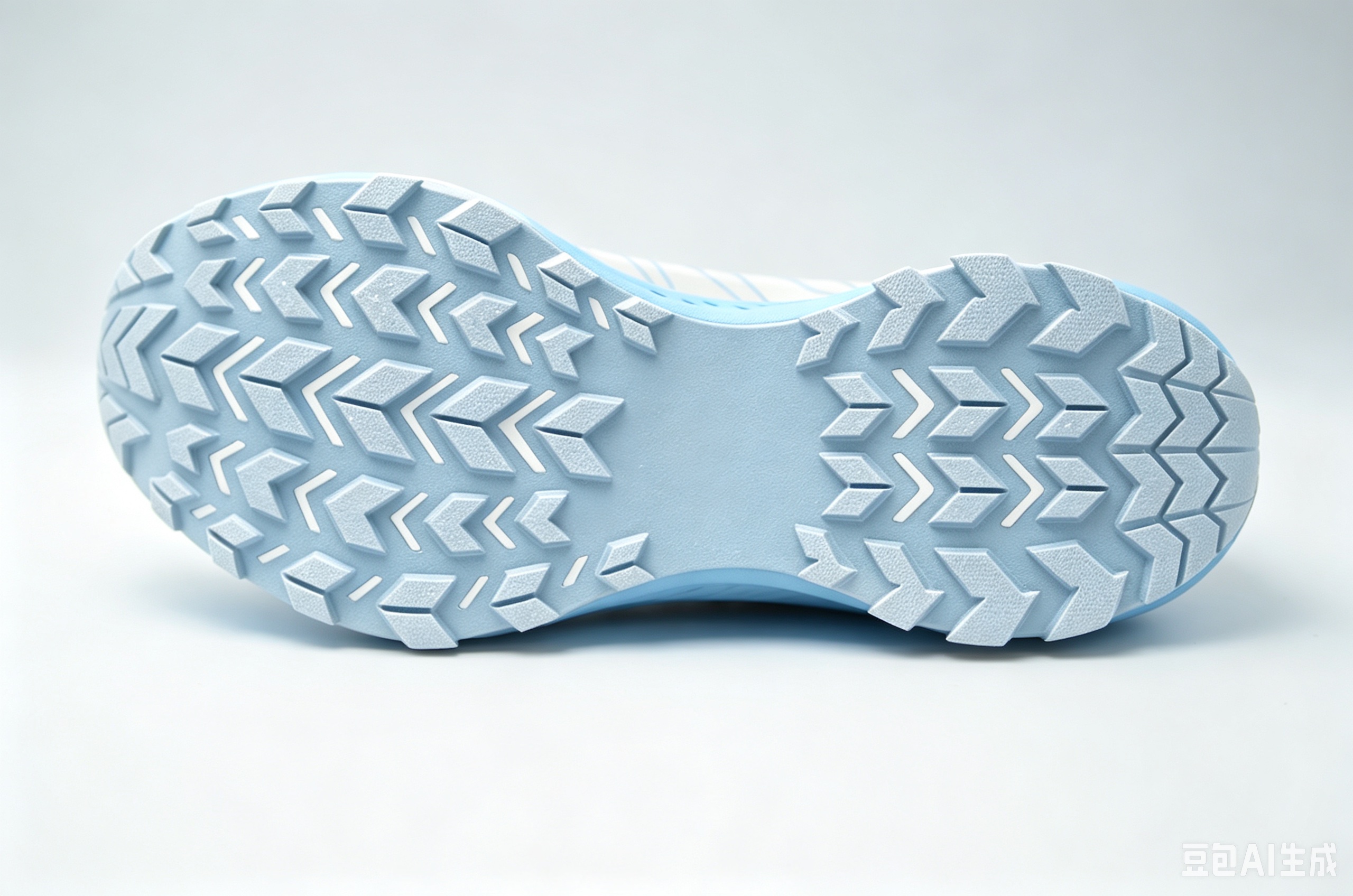 Glacier Blue outdoor outsole view