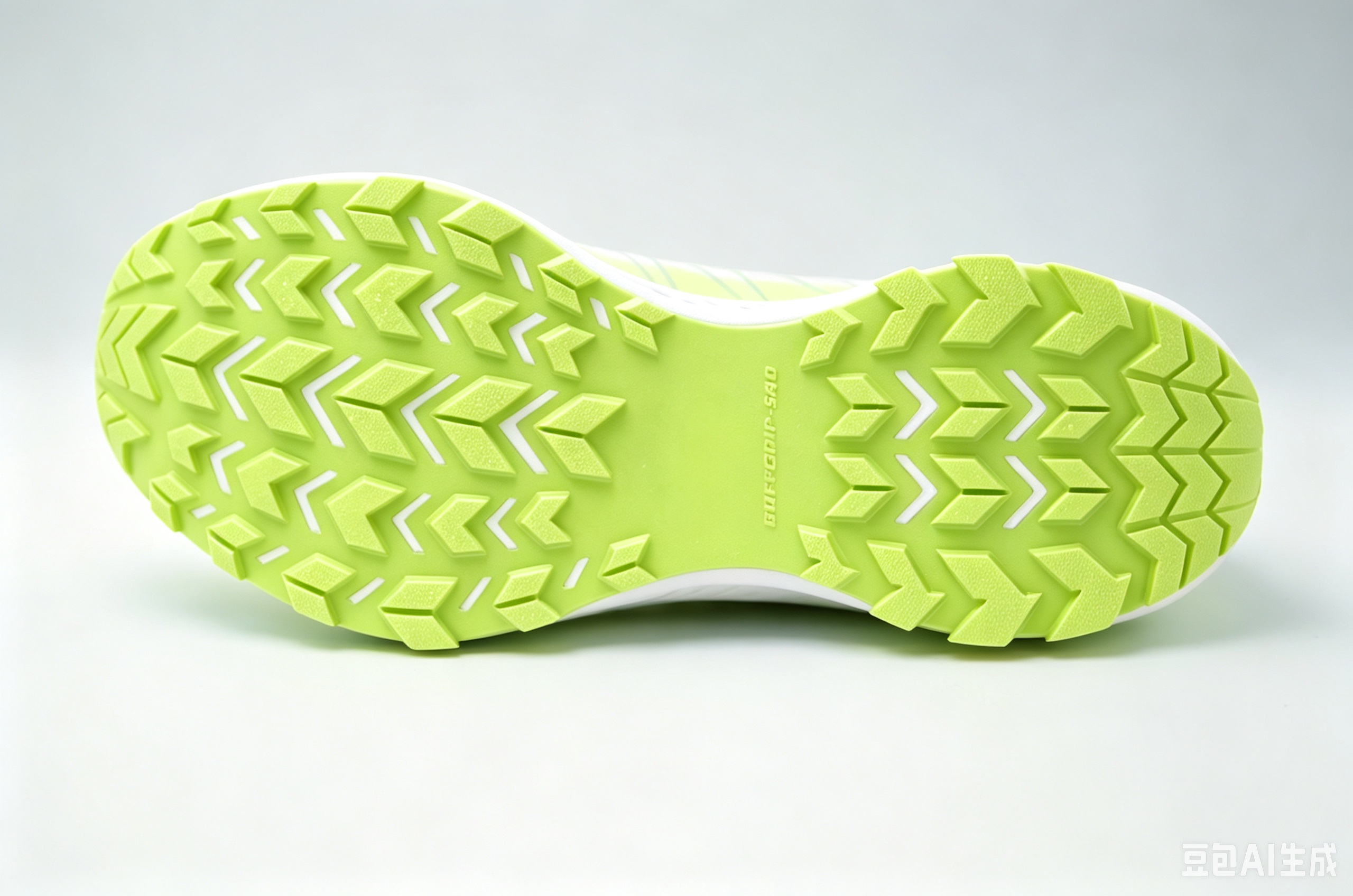 Lime Strike outdoor outsole view