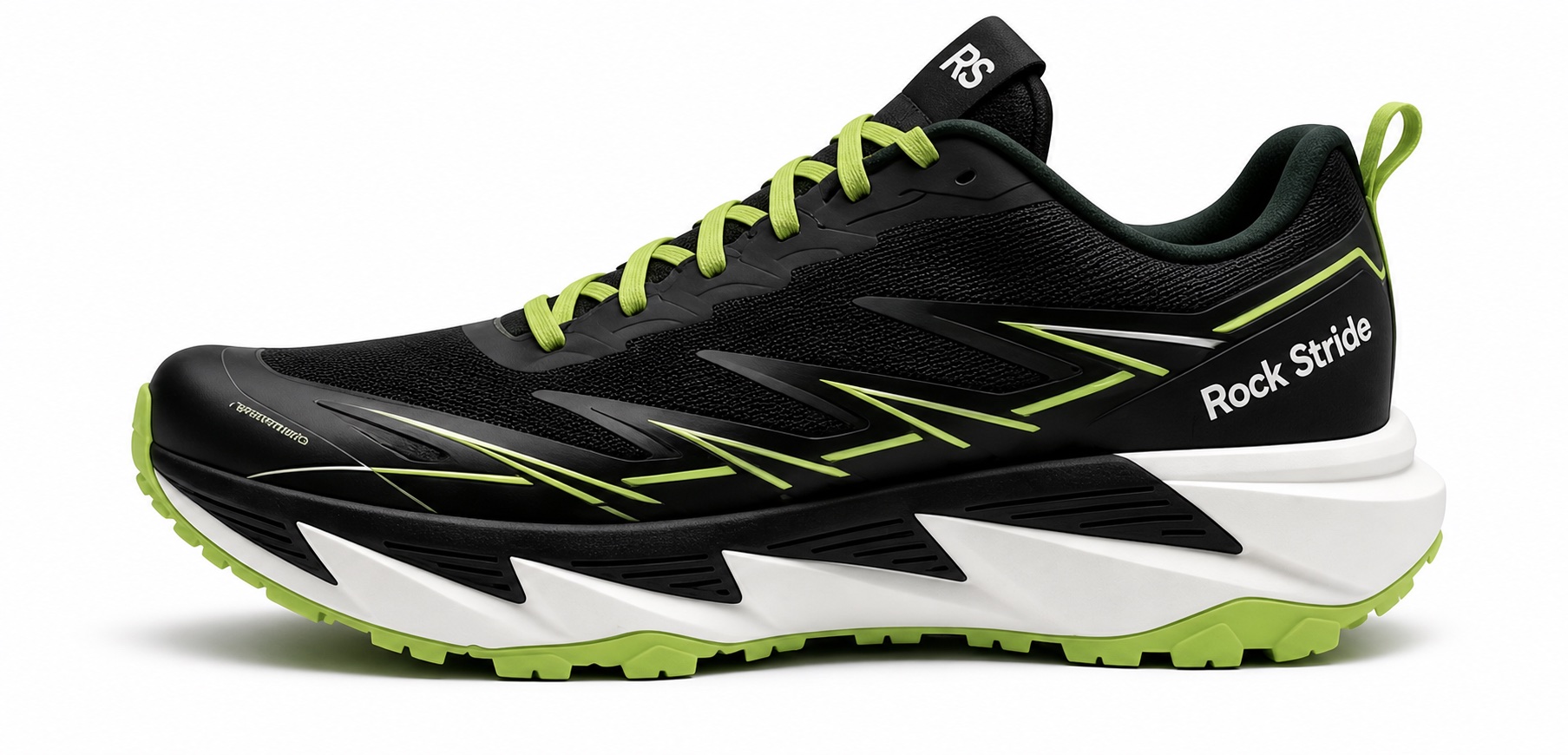 Rock Stride Terra X1 in BLACK / LIME